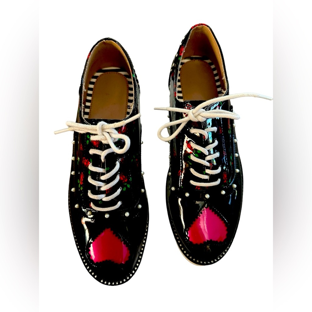 Girls Betsy Johnson Marti Floral Shoes